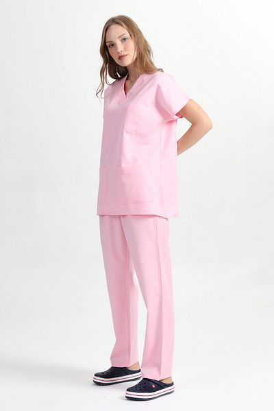 BaşakMedical Set de tricou pentru studenți, doctor, asistentă medicală, pentru femei, alpaca