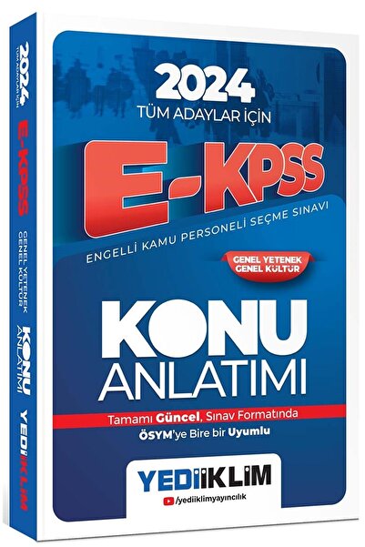 Yediiklim Yayınları 2024 Ekpss Tüm Adaylar Için Konu Anlatımı