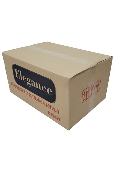 Elegance Z Folded Paper Towels 12 Packs of 120