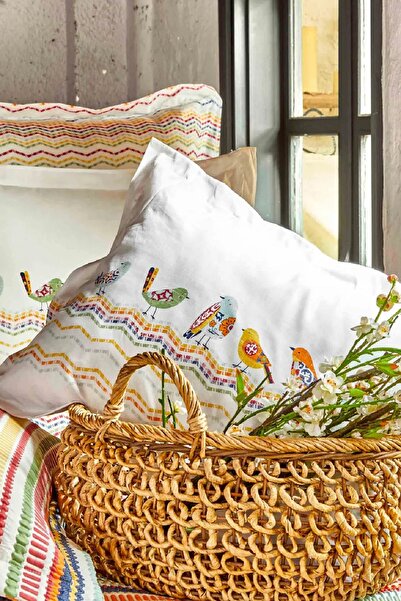 Karaca Home Alegra Mood Multi 100% Cotton Double Duvet Cover Set