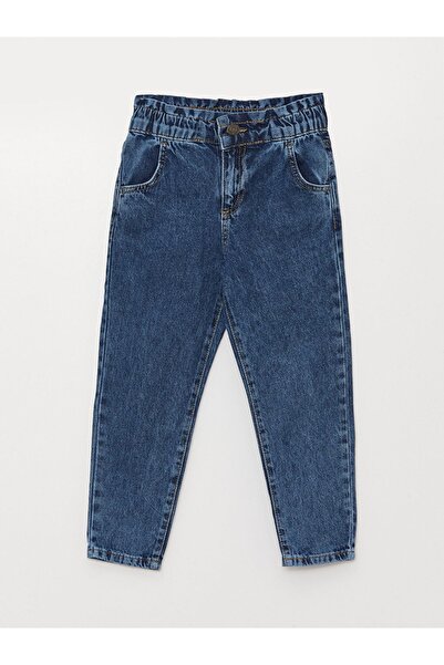 LC Waikiki Lcw Kids Paperbag Girl's Jean Trousers