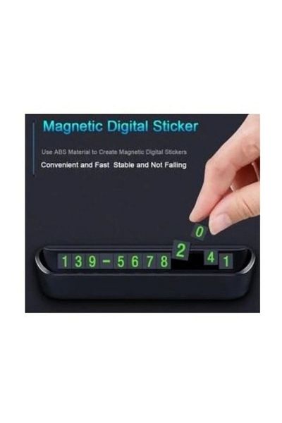 ACL Vehicle Parking Phosphorescent Number Holder Phone Number Plate