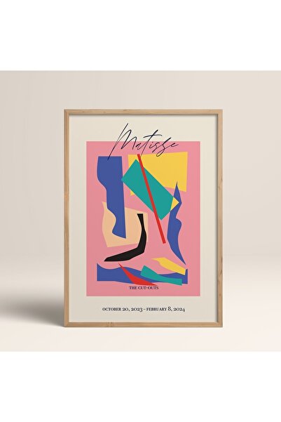 HOMEPACK Εικόνα με κορνίζα από φυσικό ξύλο Εικονογραφημένη αφίσα Καλλιτεχνική...