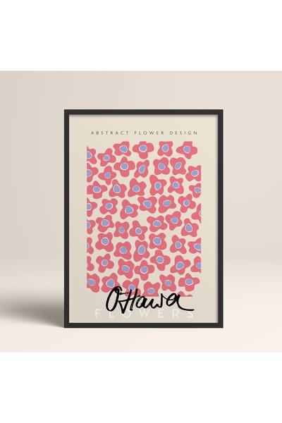 HOMEPACK Siyah Ahşap Çerçeveli Tablo Çerçeveli Poster Sanatsal Modern Duvar D...