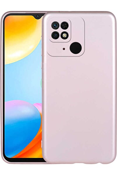 Case 4U Xiaomi Poco C40 Kılıf Klasik Mat Renkli Yumuşak Premier Silikon Rose ...