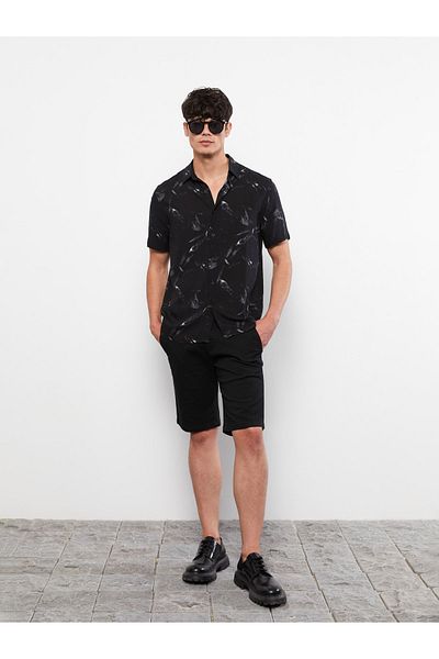 LC Waikiki Slim-Fit-Gabardine-Shorts für Herren