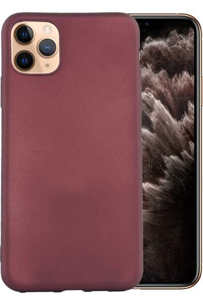 Case 4U Apple Iphone 11 Pro Kılıf Klasik Mat Renkli Yumuşak Premier Silikon K...
