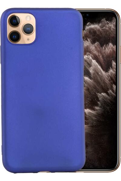 Case 4U Apple Iphone 11 Pro Kılıf Klasik Mat Renkli Yumuşak Premier Silikon S...
