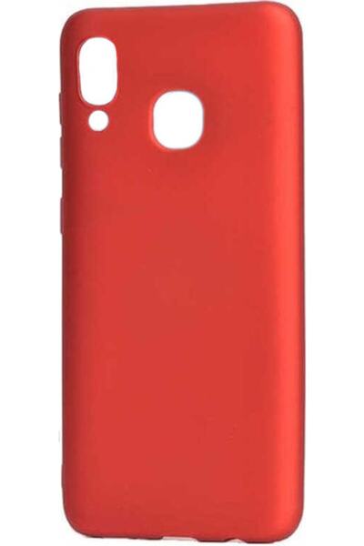 Case 4U Honor 8c Kılıf Klasik Mat Renkli Yumuşak Premier Silikon Kırmızı