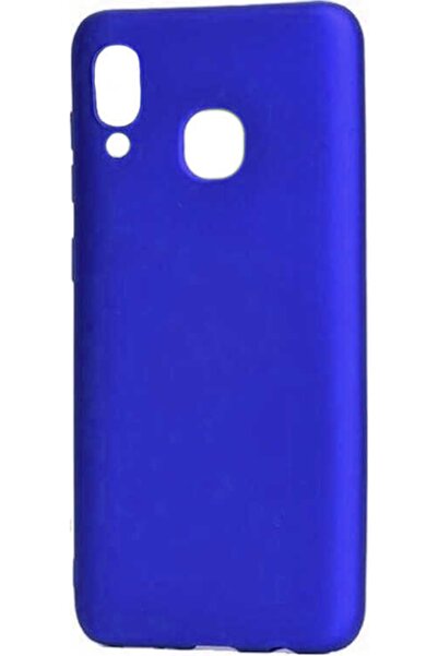 Case 4U Honor 8c Kılıf Klasik Mat Renkli Yumuşak Premier Silikon Saks Mavi
