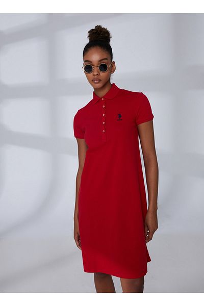 U.S. Polo Assn. Rochie, Xs, Roșu