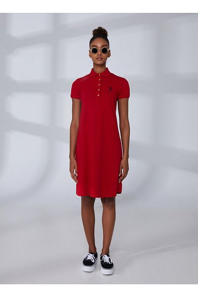 U.S. Polo Assn. Rochie, Xs, Roșu