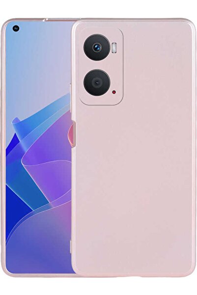 Case 4U Oppo A36 Kılıf Klasik Mat Renkli Yumuşak Premier Silikon Rose Gold