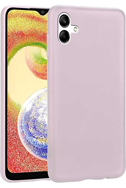 Case 4U Samsung Galaxy A04 Uyumlu Kılıf Klasik Mat Renkli Yumuşak Premier Sil...