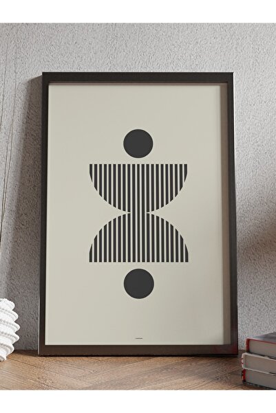 Mudi Store Soyut Abstract Poster Geometrik Duvar Tablosu Çerçevesiz Poster Sa...