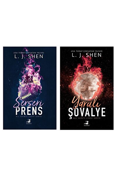 Olimpos Yayınları All Saint Lisesi Serisi 2 Kitap Set (serseri Prens - Yaralı...