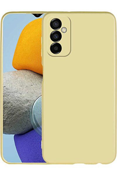 Case 4U Samsung Galaxy M23 Uyumlu Kılıf Yumuşak Dokulu Kamera Korumalı Ince M...