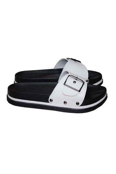 ALTINER Orthopedic White Women's Slippers