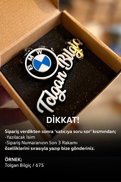 Pleksimanya Bmw Kişiye Özel Dikiz Aynası Süsü
