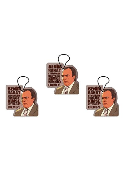 Jethızında 3'lü Set Kurtlar Vadisi Laz Ziya Tasarımlı Oto Kokusu