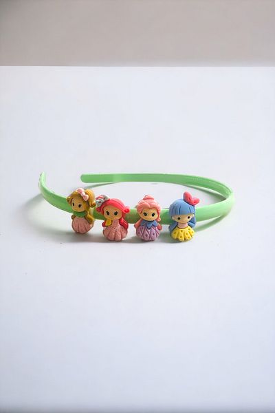 AYMETA TİCARET Fata - Coroana festonata cu 4 figurine de bebelusi