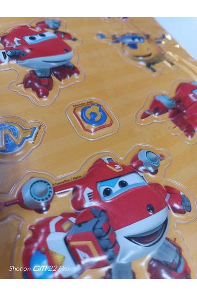 Cem Embossed Stickers A4 Size (2 Pieces)