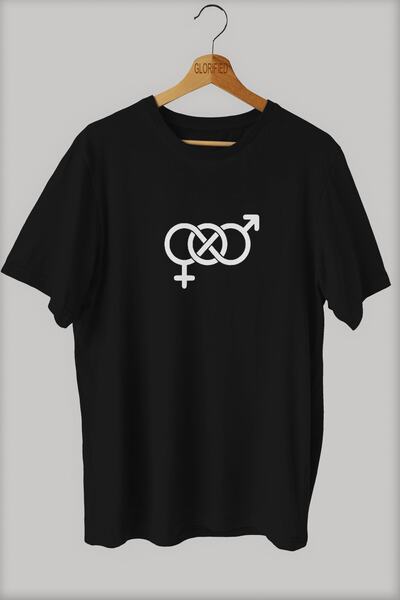 Adrift تي شيرت كبير الحجم مطبوع عليه "الخطر البيولوجي" على طراز الشارع