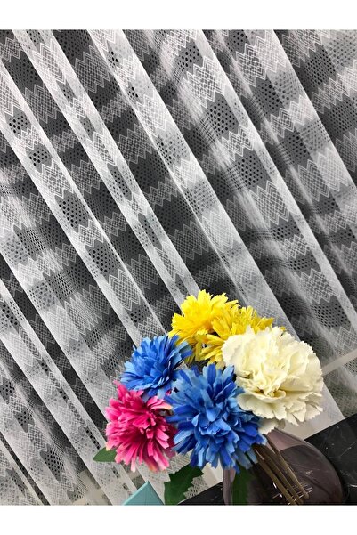 Esse Home Сучасні візерунки, лазерний виріз, тюлеві штори, 550x260, щільні складки, 1/3