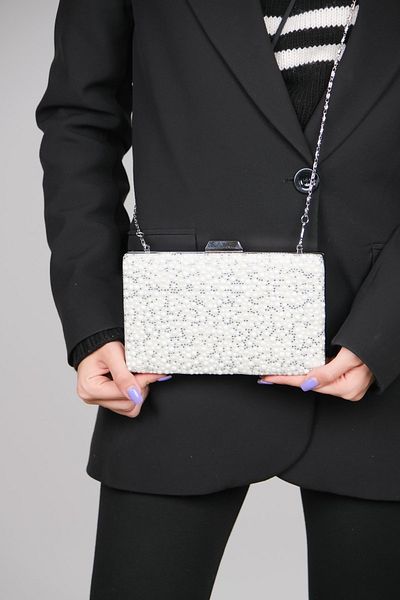 LuviShoes Osse Perlmutt-Damen-Abendkleid-Tasche