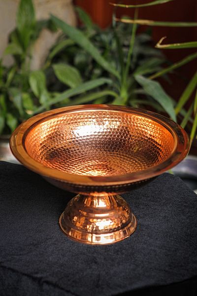 ANTEPSEPETİ Copper Forged Deep Sugar Bowl