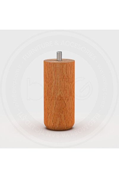 BLEG 10cm Ahşap Mobilya Ayağı - Siyah - Koltuk, Yatak Ve Dolaplar Için Mükemm...