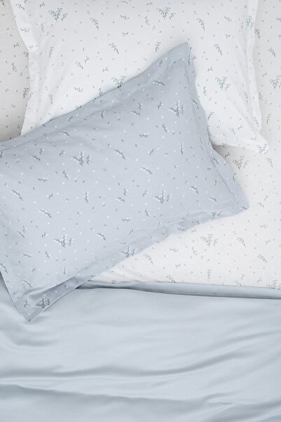 Yataş Ramona Çift Kişilik Bambu Pike Takımı - Açık Mavi