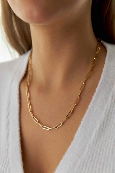 YAVUZ KUYUMCULUK 14 Ayar Altın Ataş Zincir