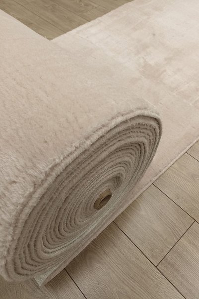 Anatolian Carpet Store Bej Post Kaymaz Peluş Halı