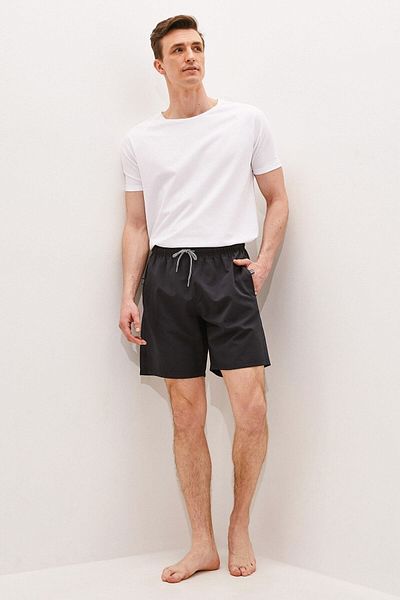 LC Waikiki Ανδρικό σορτς κολύμβησης Anthracite - Basic για κολύμπι, μέχρι το γόνατο