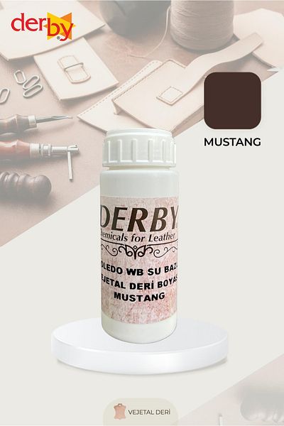 Derby Doledo Βάση Νερού Φυτική Δερμάτινη Βαφή 100 Gr, Vegetable Vaketa Paint, Leather Arts