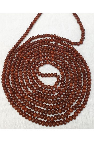 Çağrı 10 mm Red Coffee Rosary - 500 Pieces, 1 Piece
