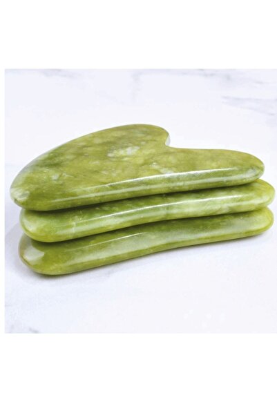 Moriy حجر التدليك اليشم غواشا أداة تدليك الحجر الطبيعي القلب