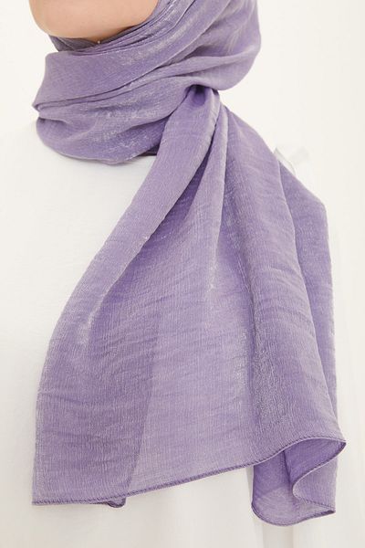 Armine Pırıltı Rochie de Seara Shawl Purple