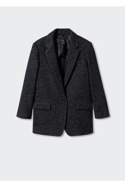 MANGO Woman Düğmeli Kalıplı Blazer Ceket