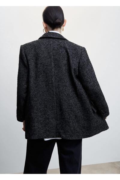 MANGO Woman Düğmeli Kalıplı Blazer Ceket