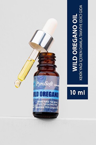 Pyrosoft Wild Oregano Oil Kekik Yağı Içeren Damla Takviye Edici Gıda