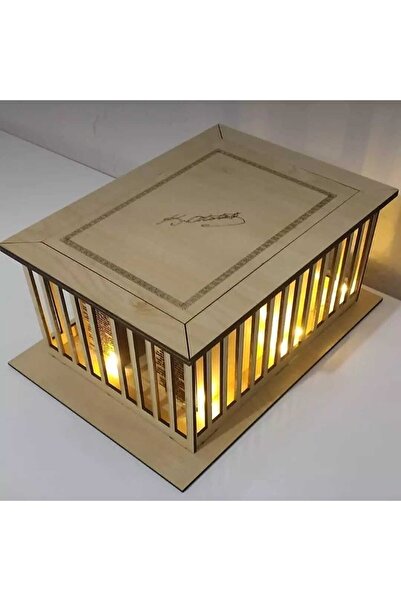 BAAÇ Ahşap Işıklı Dekorarif Anıtkabir Maketi
