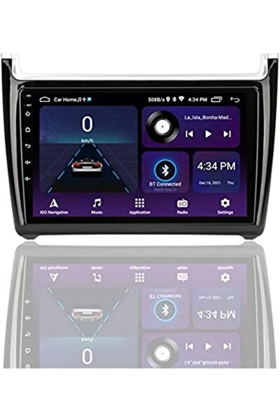 NAKAMICHI Volkswagen Polo 2008-2015 Android 2 Gb Ram + 32 Gb Rom Carplay Mult...