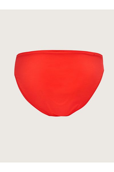 LC Waikiki Gemusterte Damen-Bikinihose aus Raschel-Stoff