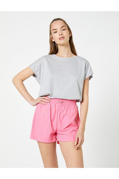 Koton T-Shirt - Grau - Regular Fit