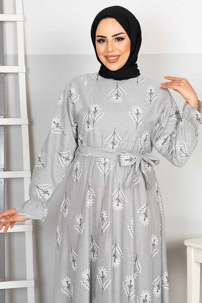 Zeyn Alexa Bat Sleeve Hijab Dress Black