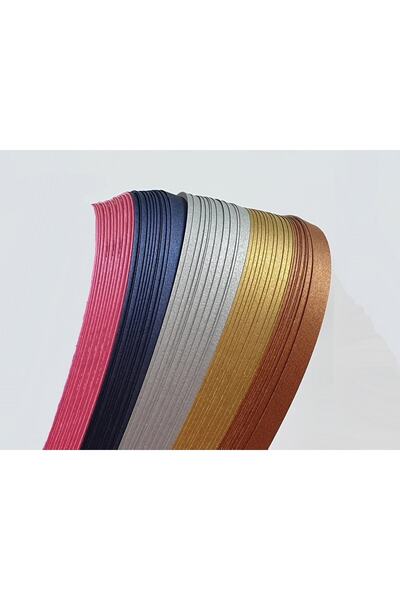 Hayal Sepeti Hayal 5mm 5 Renk Sedef Serisi Renkli Quilling Kağıdı - 250'li Se...