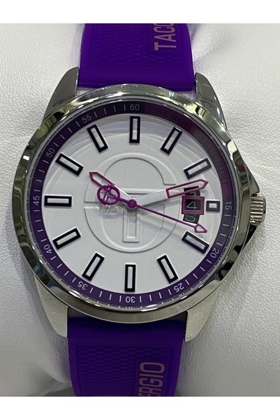 Sergio Tacchini Nano Silikon Kordon Paslanmaz Çelik Tarihli 36 Mm 5 Atm Kadın Kol Saati