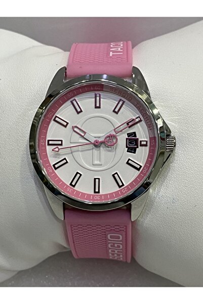Sergio Tacchini Nano Silikon Kordon Paslanmaz Çelik Tarihli 36 Mm 5 Atm Kadın...